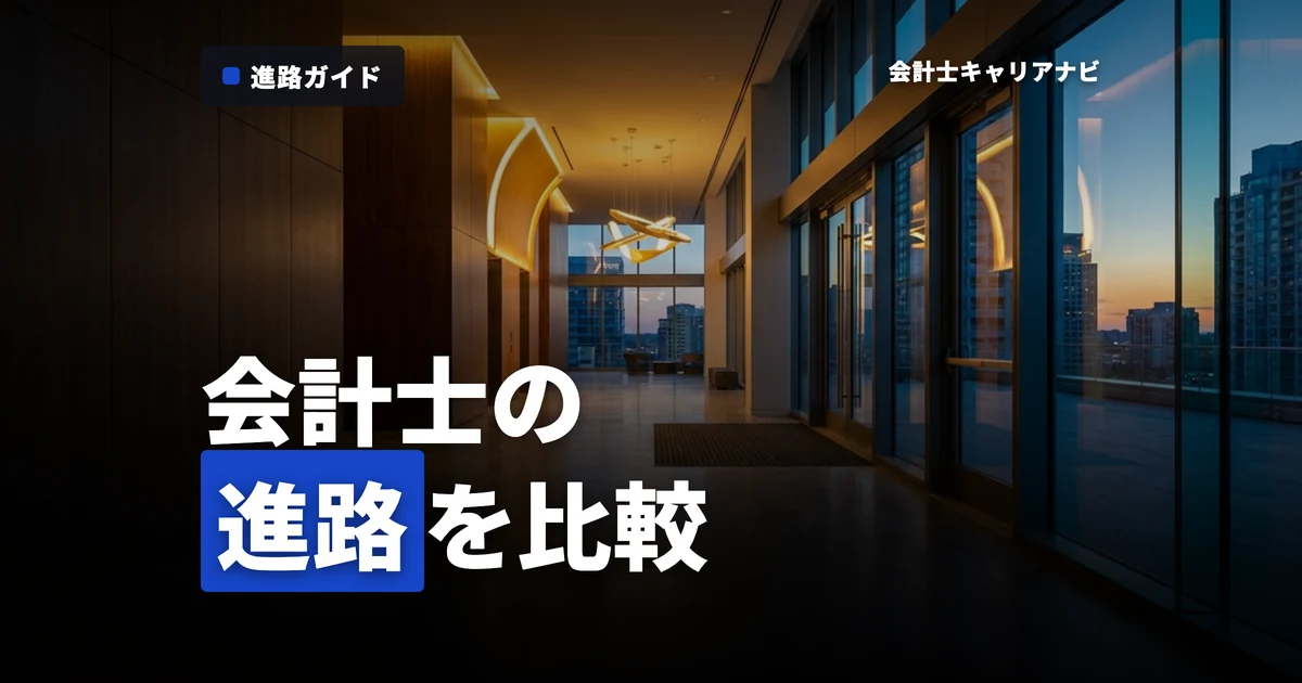 公認会計士の就職先カタログ