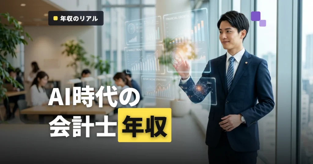 公認会計士は食えない？5つの主張を数字で検証｜年収現実とAI時代の生き残り戦略【2026年版】